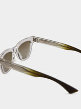 Saint Laurent Crystal Green Wellington Sunglasses