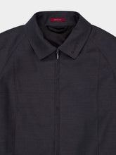Gucci Dark Grey Wool Bomber Jacket