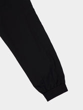 Saint Laurent Black Blouson in Crinkled Nylon