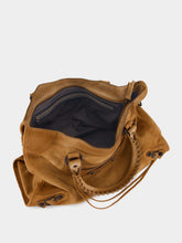 Balenciaga Camel Suede Le City Medium Bag