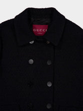 Gucci Black Cropped Wool Bouclé Jacket