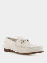 Gucci Light Grey Suede Horsebit 1953 Loafer