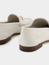 Gucci Light Grey Suede Horsebit 1953 Loafer