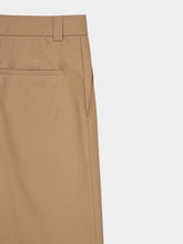 Gucci Beige Cotton Poplin Pants