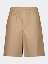 Gucci Beige Cotton Poplin Shorts