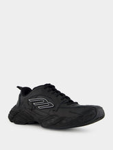 Monday Shoe Black Leather Sneakers