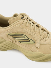 Balenciaga Monday Shoe in Beige Suede Calfskin