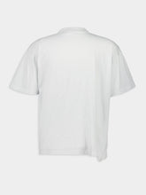 Balenciaga White Boxy Fit Vintage Loop T-Shirt