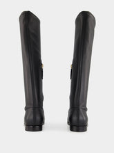 Gucci Black Jordaan Stretch Leather Boot