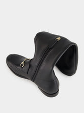 Gucci Black Jordaan Stretch Leather Boot