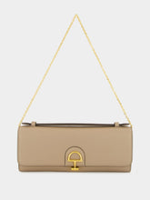 Gucci 73 Clutch in Taupe Leather
