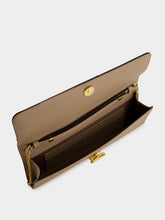 Gucci 73 Clutch in Taupe Leather