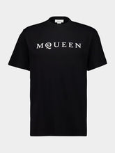 Alexander McQueen Black Logo Cotton T-Shirt