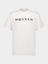 Alexander McQueen White Logo Cotton T-Shirt