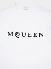 Alexander McQueen White Logo Cotton T-Shirt