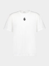 Alexander McQueen White Skull Cotton T-Shirt