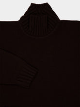 Gucci Coffee Brown Wool-Cashmere Pullover
