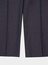 Gucci Grey Oversized Low-Waist Wool Trousers