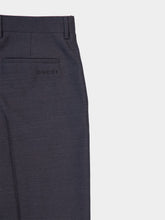 Gucci Grey Oversized Low-Waist Wool Trousers