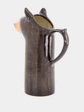Quail Ceramics Black Bear jug