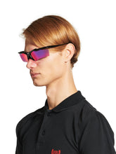 Balenciaga Turbo Rectangle Sunglasses in Black