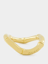Gucci Gold Bamboo Cuff Bracelet