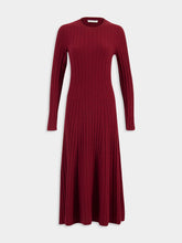 Grenache Wool-Cashmere Gia Dress