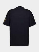 Balenciaga Faded Black Uniform Merch Oversized T-Shirt