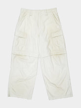 Balenciaga Dirty White Large Cargo Pants