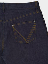 Bottega Veneta Rinsed Indigo Wide-Leg Jeans