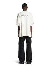 Balenciaga Oversized Basketball Sneaker T-Shirt in Dirty White