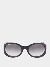 Gucci Black Round Frame Sunglasses