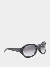 Gucci Black Round Frame Sunglasses