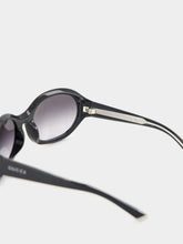 Gucci Black Round Frame Sunglasses
