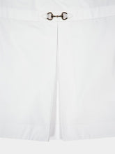 Gucci White Shirt Dress with Horsebit Detail