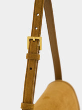 Saint Laurent Solferino Medium Bag in Cognac Suede