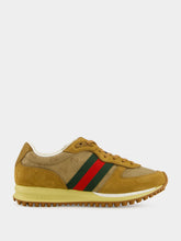 Gucci Camel Re-Motion GG Canvas Trainers