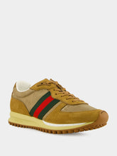 Gucci Camel Re-Motion GG Canvas Trainers