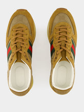 Gucci Camel Re-Motion GG Canvas Trainers