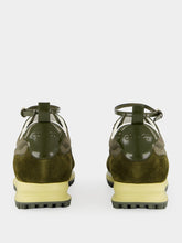 Gucci Dark Green GG Nylon Re-Motion Trainers