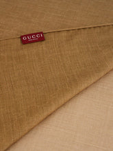 Gucci Gradient Beige GG Wool-Silk Shawl
