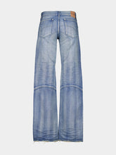 Balenciaga Low-Waist Wide-Leg Jeans 90