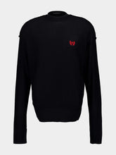 Balenciaga Oversized Sweater in Black