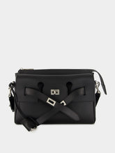 Balenciaga Bel Air Small Zipped Messenger Bag Black