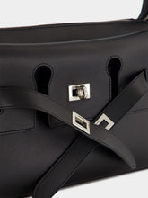 Balenciaga Bel Air Small Zipped Messenger Bag Black