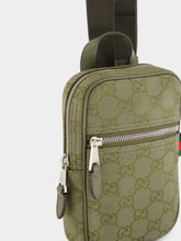 Gucci Forest Green GG Canvas Mini Sling Bag