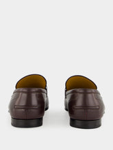 Gucci Dark Brown Jordaan Leather Loafer