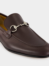 Gucci Dark Brown Jordaan Leather Loafer