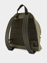 Gucci Forest Green GG Canvas Medium Backpack