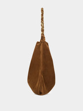 Saint Laurent Caramel Cognac Amalia Suede Handbag